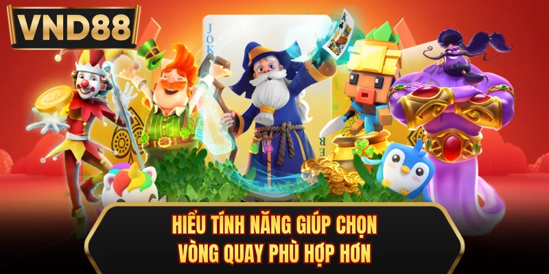 Hiểu tính năng giúp chọn vòng quay phù hợp hơn