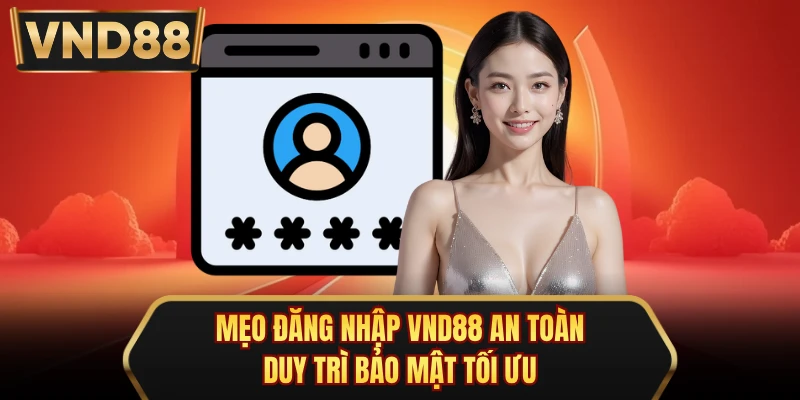 Mẹo đăng nhập VND88 an toàn, duy trì bảo mật tối ưu